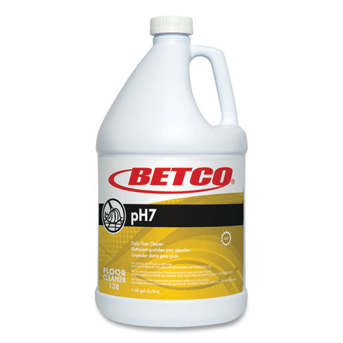 pH7 Floor Cleaner, Lemon Scent, 1 gal Bottle-(BET1380400EA)