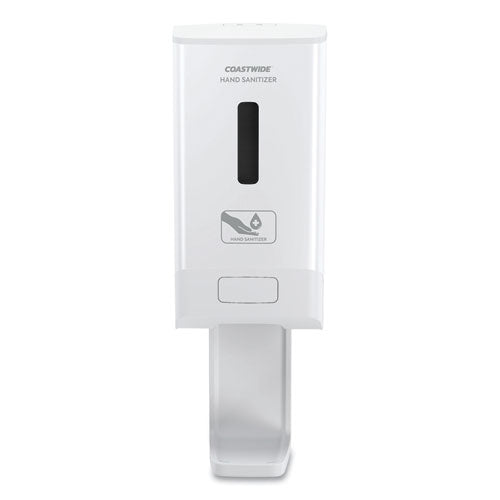 J-Series Automatic Wall-Mounted Hand Sanitizer Dispenser, 1,200 mL, 6.62 x 4.12 x 13.87, White-(CWZJAHW)