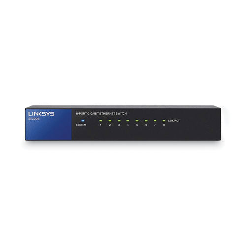 SE3008 Gigabit Ethernet Switch, 8 Ports-(LNKSE3008)