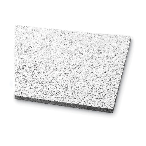 Fissured Ceiling Tiles, Square Lay-In (0.94"), 24" x 48" x 0.63", White, 12/Carton-(ACK755B)