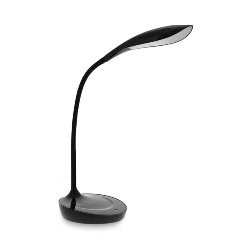 Konnect Gooseneck Desk Lamp, Black-(BOSKTVLED1502BL)