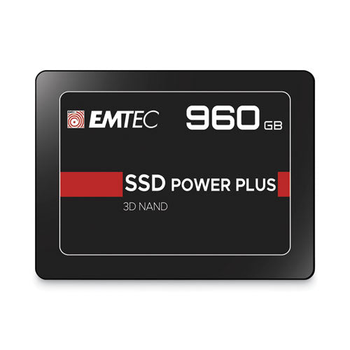X150 Power Plus Internal Solid State Drive, 960 GB, SATA III-(EMCSSD960GX150)