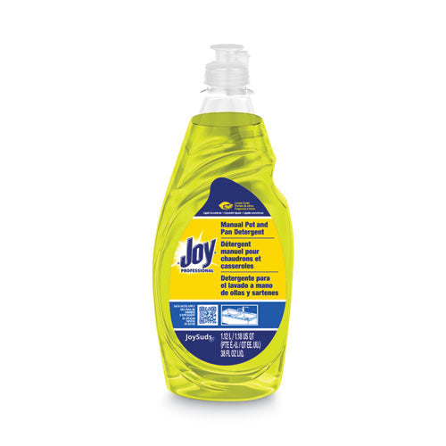 Dishwashing Liquid, Lemon Scent, 38 oz Bottle, 8/Carton-(JOY43606CT)