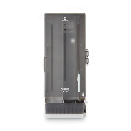 SmartStock Utensil Dispenser, Knives, 10 x 8.78 x 24.75, Smoke-(DXESSKPD120)