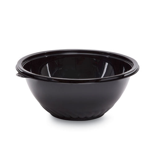 Caterline Pack n Serve Plastic Bowl, 160 oz, 12" Diameter x 5"h, Black, 25/Carton-(WNAAPB160BL)