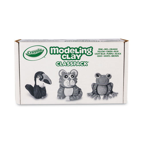 Modeling Clay Classpack, Assorted Colors, 24 lbs-(CYO230288)