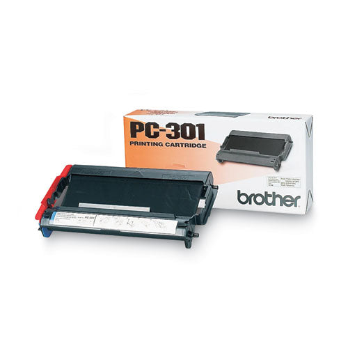 PC-301 Thermal Transfer Print Cartridge, 250 Page-Yield, Black-(BRTPC301)