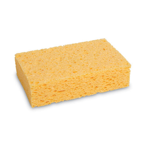 Medium Cellulose Sponge, 3.67 x 6.08, 1.55" Thick, Yellow, 24/Carton-(BWKCS2)