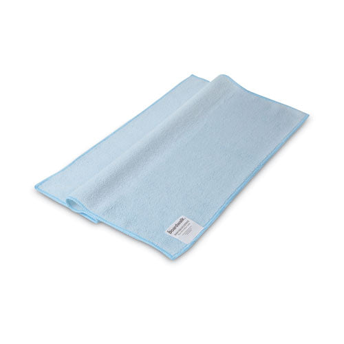 Microfiber Cleaning Cloths, 16 x 16, Blue, 24/Pack-(BWK16BLUCLOTHV2)