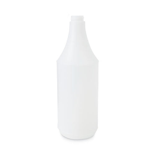 Embossed Spray Bottle, 32 oz, Clear, 24/Carton-(BWK00032)