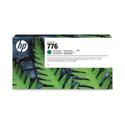 HP 776 (1XB03A) Chromatic Green Original DesignJet Ink Cartridge-(HEW1XB03A)