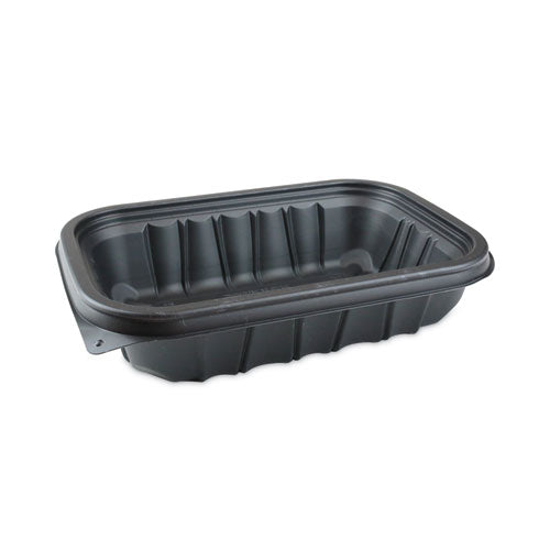 EarthChoice Entree2Go Takeout Container, 32 oz, 8.66 x 5.75 x 2.72, Black, Plastic, 300/Carton-(PCTYCNB9X632000)