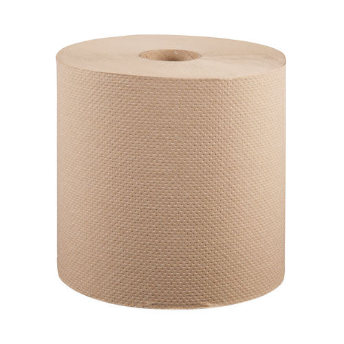 Hardwound Roll Towels, 1-Ply, 8" x 800 ft, Natural, 12 Rolls/Carton-(WIN1280)