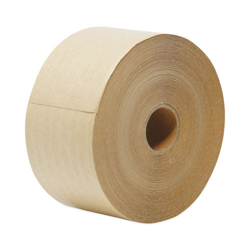 Glass-Fiber Reinforced Gummed Kraft Sealing Tape, 3" Core, 3" x 450 ft, Brown, 10/Carton-(UNV44HD007)