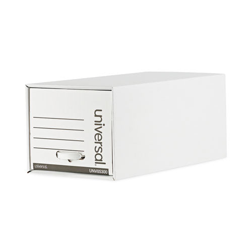 Heavy-Duty Storage Drawers, Letter Files, 14" x 25.5" x 11.5", White, 6/Carton-(UNV85300)