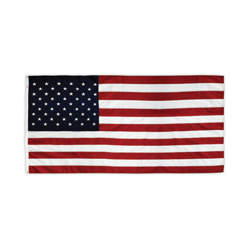 All-Weather Outdoor U.S. Flag, 96" x 60", Heavyweight Nylon-(AVTMBE002270)