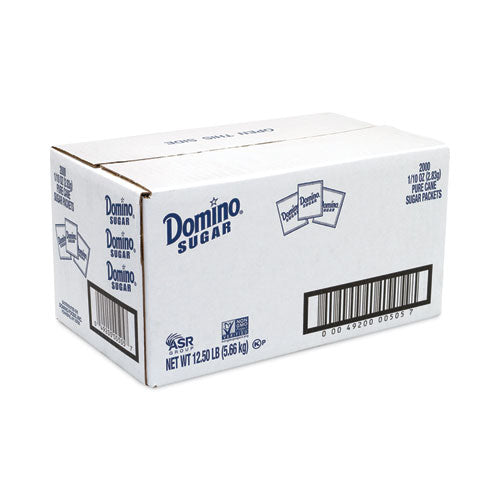 Sugar Packets, 0.1 oz Packet, 2,000/Carton, Ships in 1-3 Business Days-(GRR22000501)