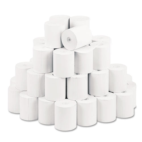 Direct Thermal Printing Thermal Paper Rolls, 3.13" x 230 ft, White, 50/Carton-(ICX90781278)