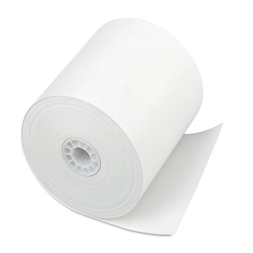 Direct Thermal Printing Thermal Paper Rolls, 3" x 225 ft, White, 24/Carton-(ICX90781294)