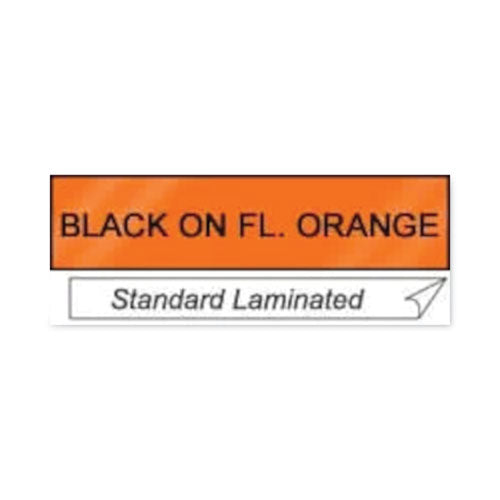 TX Tape Cartridge for PT-8000, PT-PC, PT-30/35, 0.94" x 50 ft, Black on Fluorescent Orange-(BRTTXB511)