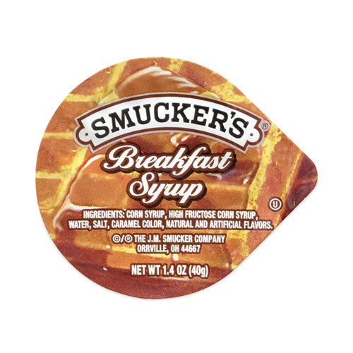 Breakfast Syrup Single Serve Packs, 1.4 oz Mini-Tub, 100/Box, Ships in 1-3 Business Days-(GRR30700029)