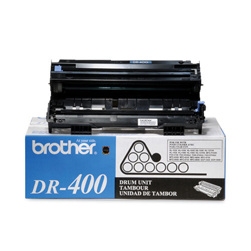 DR400 Drum Unit, 20,000 Page-Yield, Black-(BRTDR400)