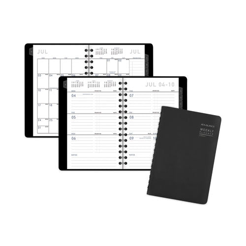 Contemporary Academic Planner, 8 x 4.88, Black Cover, 12-Month (July to June): 2022 to 2023-(AAG70101X05)