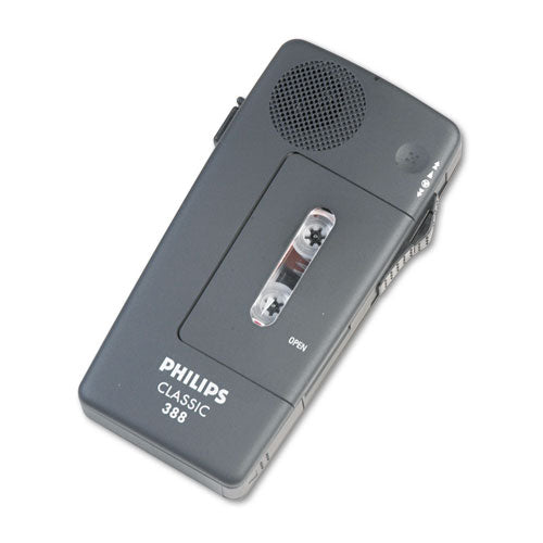 Pocket Memo 388 Slide Switch Mini Cassette Dictation Recorder-(PSPLFH038800B)
