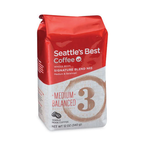 Port Side Blend Whole Bean Coffee, Medium Roast, 12 oz Bag, 6/Carton-(SBK11008570CT)