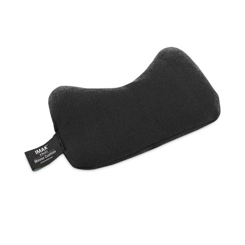 Mouse Wrist Cushion, 5.75 x 3.75, Black-(IMAA10165)