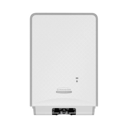 ICON Automatic Soap and Sanitizer Dispenser, 1.2 L, 8.06 x 14.18 x 4.75, White Mosaic-(KCC58714)