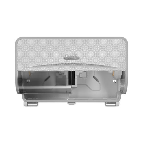 ICON Coreless Standard Roll Toilet Paper Dispenser, 8.43 x 13 x 7.25, Silver Mosaic-(KCC53698)