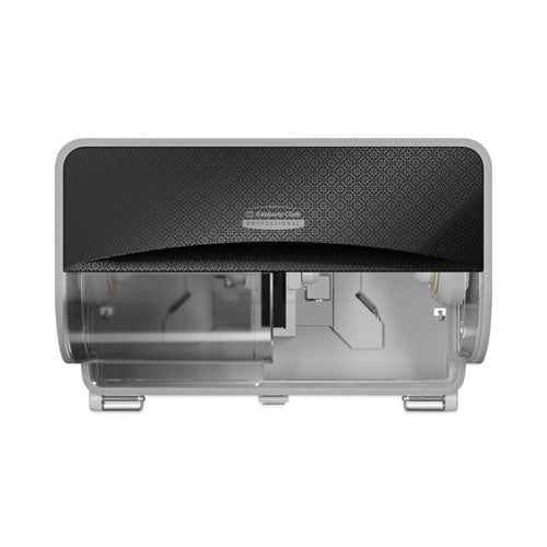ICON Coreless Standard Roll Toilet Paper Dispenser, 8.43 x 13 x 7.25, Black Mosaic-(KCC58722)