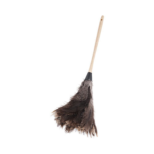 Professional Ostrich Feather Duster, 13" Handle-(BWK23FD)