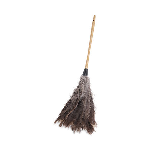 Professional Ostrich Feather Duster, 16" Handle-(BWK31FD)