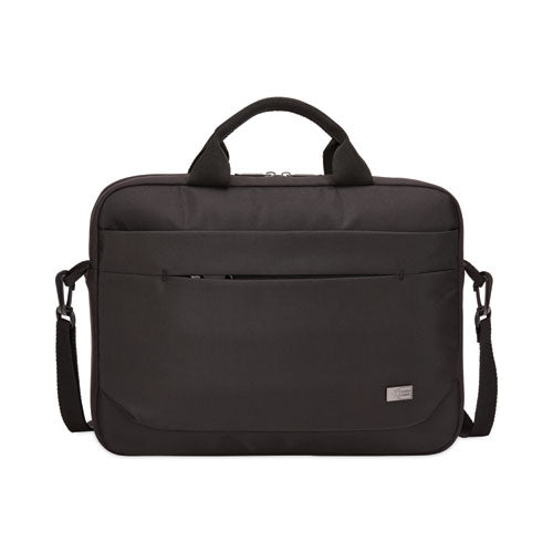 Advantage Laptop Attache, Fits Devices Up to 11.6", Polyester, 11.8 x 2.2 x 10.2, Black-(CLG3203984)