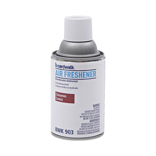 Metered Air Freshener Refill, Cinnamon Sunset, 5.3 oz Aerosol Spray, 12/Carton-(BWK903)