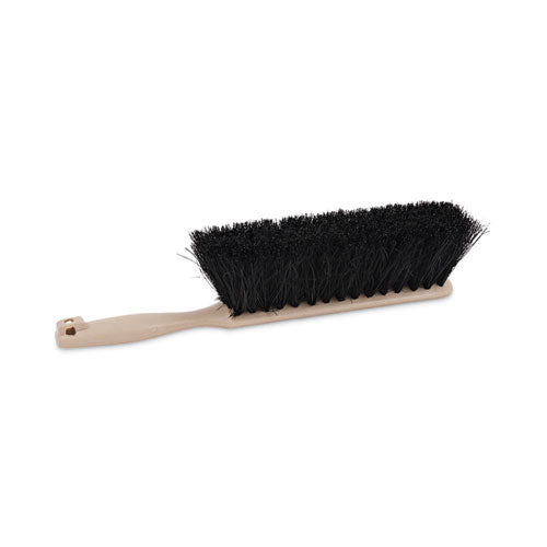 Counter Brush, Black Tampico Bristles, 4.5" Brush, 3.5" Tan Plastic Handle-(BWK5208)