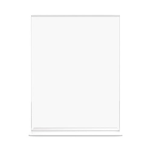 Classic Image Double-Sided Sign Holder, 8.5 x 11 Insert, Clear-(DEF69201)