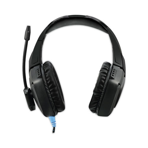 Xtream G1 Binaural Over The Head Headset, Black/Blue-(ADEXTREAMG1)