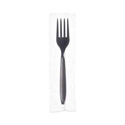 Reliance Mediumweight Cutlery, Fork, Black, 1,000/Carton-(SCCRSK10004)