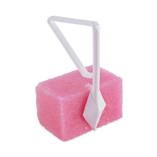 Toilet Bowl Para Deodorizer Block, Cherry Scent, 4 oz, Pink, 12/Box-(BWKB04BX)