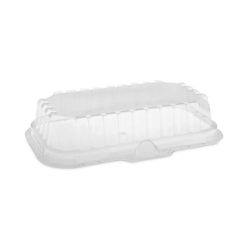 OPS Dome-Style Lid, 17S Shallow Dome, 8.3 x 4.8 x 1.5, Clear, Plastic, 252/Carton-(PCT0CI8S17S0000)