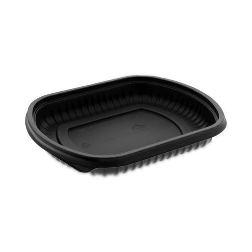 EarthChoice MealMaster Container, 16 oz, 8.13 x 6.5 x 1, Black, Plastic, 252/Carton-(PCT0CN846160000)