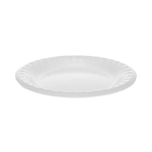 Placesetter Deluxe Laminated Foam Dinnerware, Plate, 6" dia, White, 1,000/Carton-(PCT0TK100060000)