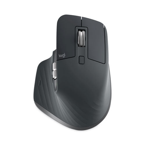 MX Master 3 for Business Wireless Mouse, 32.8 ft Wireless Range, Right Hand Use, Graphite-(LOG910006198)