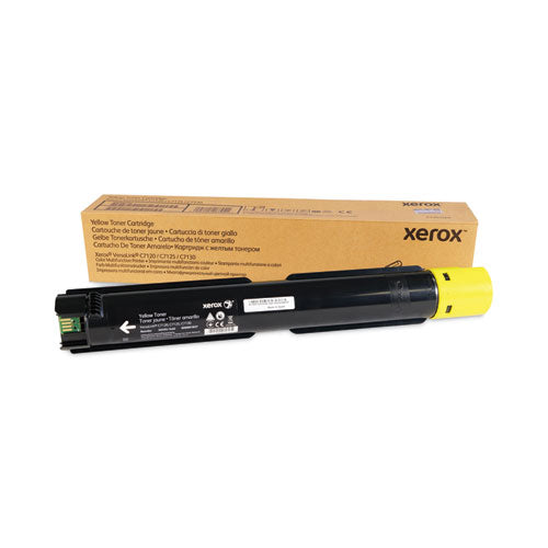 006R01827 Extra High-Yield Toner, 21,000 Page-Yield, Yellow-(XER006R01827)