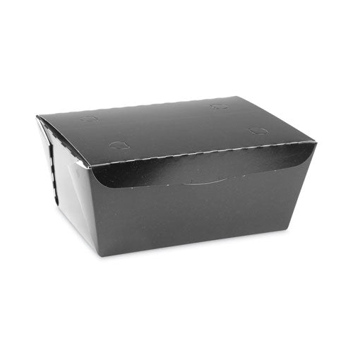 EarthChoice OneBox Paper Box, 66 oz, 6.5 x 4.5 x 3.25, Black, 160/Carton-(PCTNOB03B)