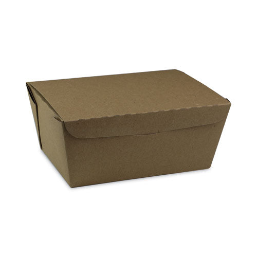 EarthChoice OneBox Paper Box, 66 oz, 6.5 x 4.5 x 3.25, Kraft, 160/Carton-(PCTNOB03KEC)