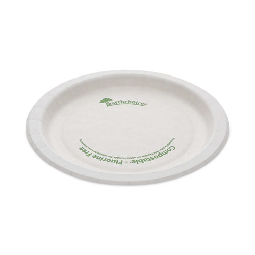 EarthChoice Pressware Compostable Dinnerware, Plate, 6" dia, White, 750/Carton-(PCTPSP06EC)
